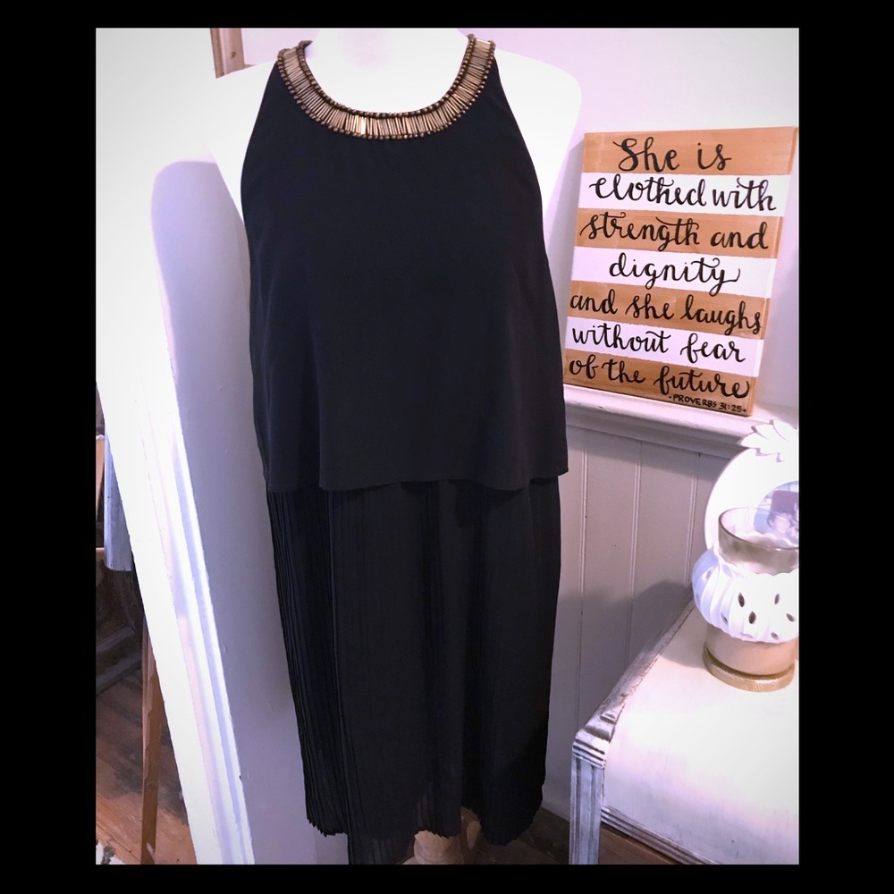 NEW Vernacular Black Sleeveless Dress